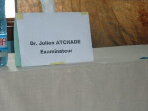 Présentation de mémoire de Eric GUEDENON et Halilath DRAMANE_12050106