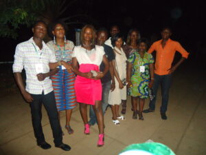 les étoiles de l’IRSBAC.Com après leur prestation aux  »Universi’arts » 2014