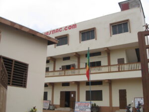 vue partielle des salles de cours et du musée